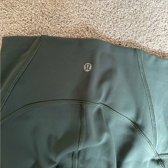 Lululemon Train Times Crop (17") Dark Forest green 4 - Picture 12 of 12